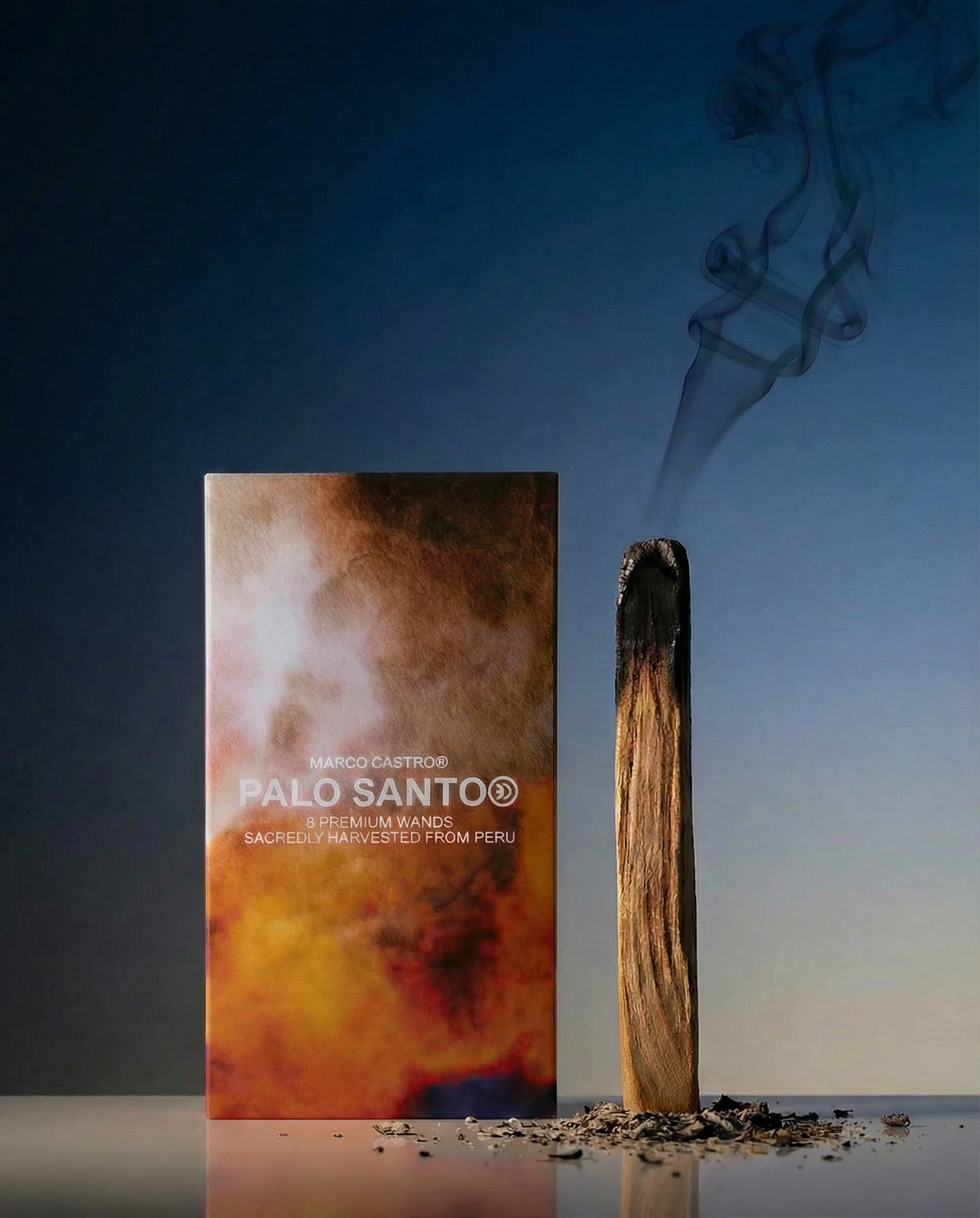 Marco Castro Palo Santo ceremonial wands sustainably sourced Peru
